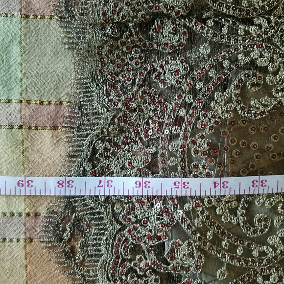 NICOLE MILLER Metallic  Cocktail Dress - Picture 8 of 8